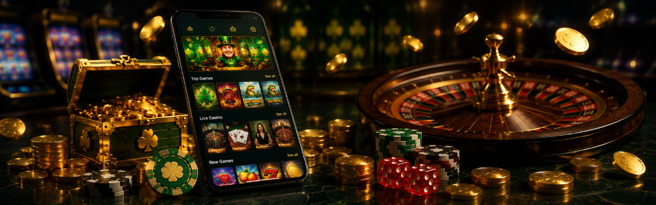 app1 Premium mobile app interface of PatrickSpins running on a smartphone in UK